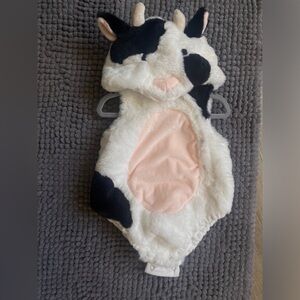 Cow costume 0-6month old